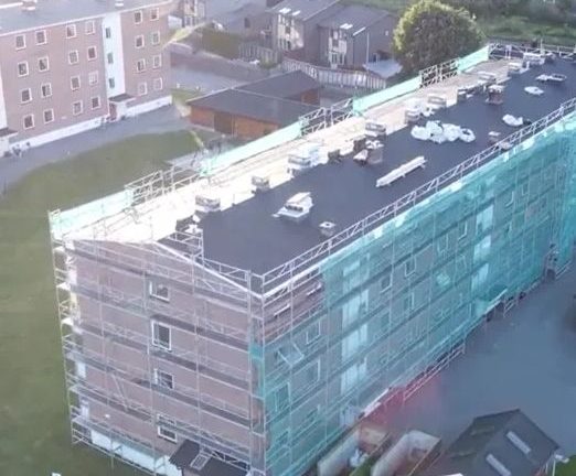 Stillas  trygg vei til effektivt arbeid i høyden